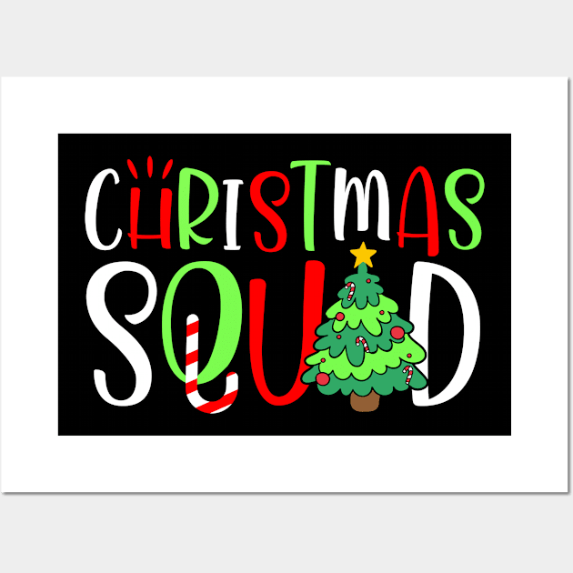 Christmas Squad Wall Art by Chiko&Molly